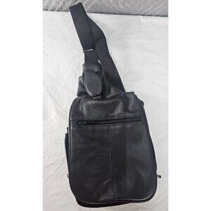 Buxton Crossbody Shoulder Slingback Sack Purse Genuine Leather